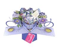 To A Wonderful Daughter Floral Pop Up Happy Mother's Day Card 3D Greeting Cards POP028M24