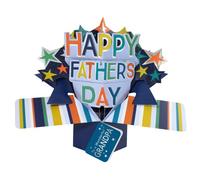 To A Wonderful Grandpa Happy Father's Day Pop Up Card 3D Greeting Cards POP005F05