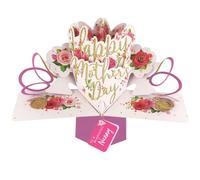 To A Wonderful Nanny Happy Mother's Day Roses Pop Up Card 3D Greeting Cards POP022M15