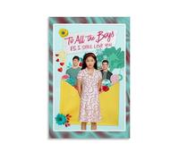 To All The Boys I've Loved Before Poster Canvas Wall Art Modern Simple Style Suitable for Various Life Scenes Is Also A Great Birthday Gift Souvenir ChoiceUnframe-style08x12inch(20x30cm)