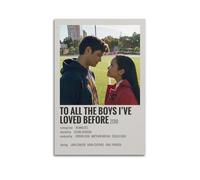 To All The Boys I've Loved Before Posters Aesthetic Vintage Wall Art Canvas Poster Decorative Painting Living Room Bed Room Decor 08x12inch(20x30cm) Unframe-style