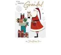 To An Amazing Grandad Embellished Christmas Card Hand-Finished Champagne Cards XCDC369