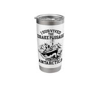 to and from Antarctica Through The Drake Passage Stainless Steel Insulated Tumbler