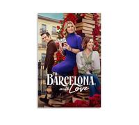 To Barcelona, With Love Poster Romantic Moive Canvas Wall Art Printing For Wall Decor08x12inch(20x30cm) Unframe-style