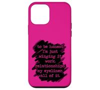 To Be Honest I'm Just Winging It Funny Mom Feelings Humor Case for iPhone 12 mini