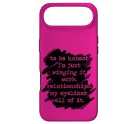 To Be Honest I'm Just Winging It Funny Mom Feelings Humor Case for iPhone Air