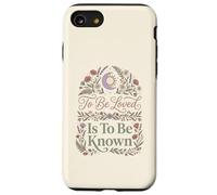 To Be Loved Is To Be Known Retro Vintage Love Quote 1 Case for iPhone SE (2020) / 7/8