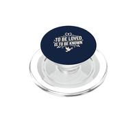 To Be Loved Is To Be Known Retro Vintage Love Quote 12 PopSockets PopGrip for MagSafe