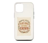 To Be Loved Is To Be Known Retro Vintage Love Quote 2 Case for iPhone 12/12 Pro