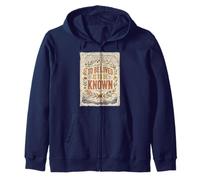 To Be Loved Is To Be Known Retro Vintage Love Quote 2 Zip Hoodie