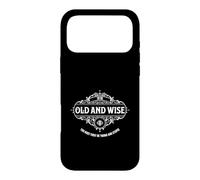 To be old and wise you must first be young and stupid Case for iPhone 17 Pro Max