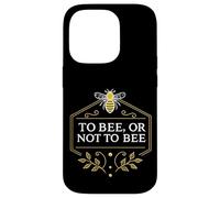 To Bee or Not To Bee Funny Bee Shakespeare Quote Garden Case for iPhone 14 Pro