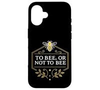 To Bee or Not To Bee Funny Bee Shakespeare Quote Garden Case for iPhone 16