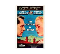 To Catch A Thief 1955 Movie Canvas Poster Bedroom Decor Landscape Office Room Decor Gift 24x36inch(60x90cm)