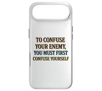 To Confuse Your Enemy You Must First Confuse Yourself Funny Case for iPhone Air
