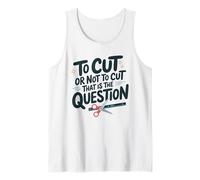 to Cut Or Not to Cut that is The Question, Video Editing Tank Top