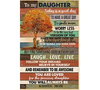 TO DAUGHTER TREE PRECIOUS DAUGHTER Notebook: Perfect as a Gift for all ages 120 Lined Pages 6 x 9 Inch| Lined College Ruled Paper, Planner, Notes