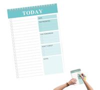 To Do List Daily Planner Things To Do Today Spiral Notebook Daily Planner Notepad for Productivity Daily To Do List Notepad Pack To Do List Notepad daily to do list notebook