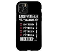 To do list for carp angler spot search feeding beeep Case for iPhone 11 Pro