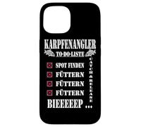 To do list for carp angler spot search feeding beeep Case for iPhone 15