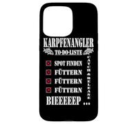 To do list for carp angler spot search feeding beeep Case for iPhone 15 Pro Max