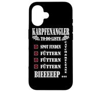To do list for carp angler spot search feeding beeep Case for iPhone 16