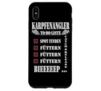 To do list for carp angler spot search feeding beeep Case for iPhone XS Max