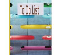 To Do List: Large ruled lines to write your do not miss activities and important appointments