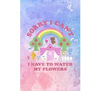 To Do List Notebook - Animal Crossing Sorry I Can't I Have To Water My Flowers