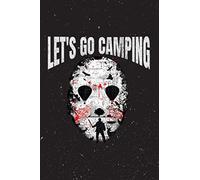 To Do List Notebook - Let's Go Camping Serial Killer Horror Camp Halloween
