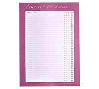 to Do List Notepad A4 - Come on! Get it Done... (Pink)