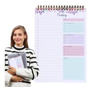 to-do list notepad, to-do list notepad, 52 sheet notepad for things to do notes, to do notes, to do notes, notebook organizer, notebook reminder, portable reminder