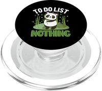 To Do List Nothing Panda Bear PopSockets PopGrip for MagSafe