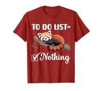 to Do List Nothing T-Shirt
