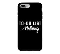 To-Do List Nothing Todo List Lazy Cute Sloth Morning Grumpy Case for iPhone 7 Plus/8 Plus