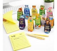 to Do List Pad,Colorful Sticky Notes and Cute Animals Bookmarks