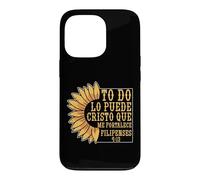 To Do Lo Puede Cristo Que Me Fortalece Filipenses 4:13 Case for iPhone 13 Pro