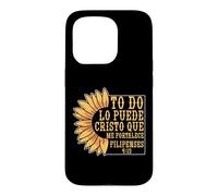 To Do Lo Puede Cristo Que Me Fortalece Filipenses 4:13 Case for iPhone 15 Pro