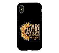 To Do Lo Puede Cristo Que Me Fortalece Filipenses 4:13 Case for iPhone X/XS