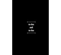 To-dos and Ta-das Daily Planner Notebook: Jot Down Your Tasks Each Morning and Become More Productive | List Your Priorities | Space for Evening Reflection and to Rate Your Day | 6 x 9