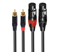 To Double Cable 1m Plaited Coat for Speakers, 2 mother, B