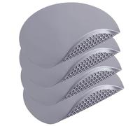 To encounter Silicone Microwave Mat - Round 12" x 12" - Set of 4 Heat Resistant Multifunctional Mat, Splatter Guard, Trivet, Hot Pad, Pot Holder