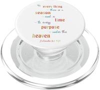 To Everything There Is A Season Ecclesiastes 3 1 PopSockets PopGrip for MagSafe