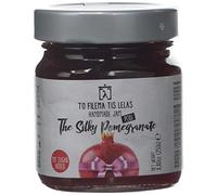 To Filema Tis Lelas Handmade Jam - The Silky Pomegranate, 240g | 75% Fruit, No Added Sugar | Natural Greek Marmalade with Pomegranate, Grape Juice & Lemon Juice | Vegan, Gluten Free, Award-Winning