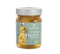 To Filema Tis Lelas Handmade Lemon Spoon Sweet (320g) - Traditional Gr ruit Preserve (68% Fruit) | Artisan Mediterranean Dessert & Gourmet Topping | Vegan, Gluten Free