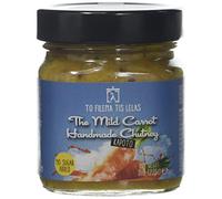 To Filema Tis Lelas Handmade Mild Carrot Chutney - 2 x 225g | 100% Greek Fruits & Vegetables | Artisan Vegan & Gluten-Free Spread for Cheese, Meat & Salads