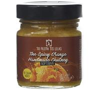 To Filema Tis Lelas Handmade Orange Chutney - The Spicy Orange, Pack of 2 x 225g (450g Total) | Greek Artisan Fruit & Vegetable Chutney | Vegan, Gluten Free | Award-Winning Gourmet Sauce