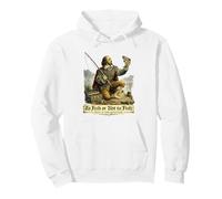 To Fish or Not to Fish Funny Shakespeare Fishing Pun Pullover Hoodie