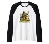 to Fish or Not to Fish Funny Shakespeare Fishing Pun Raglan Baseball Tee
