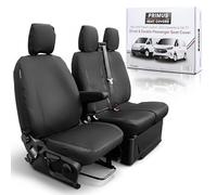 To fit: Ford Transit Custom Seat Covers 2023+ & Volkswagen Transporter T7 (2025+) Tailored Driver & Double Passenger | Waterproof Durable Easy to Fit Ford Transit Custom Seat Cover